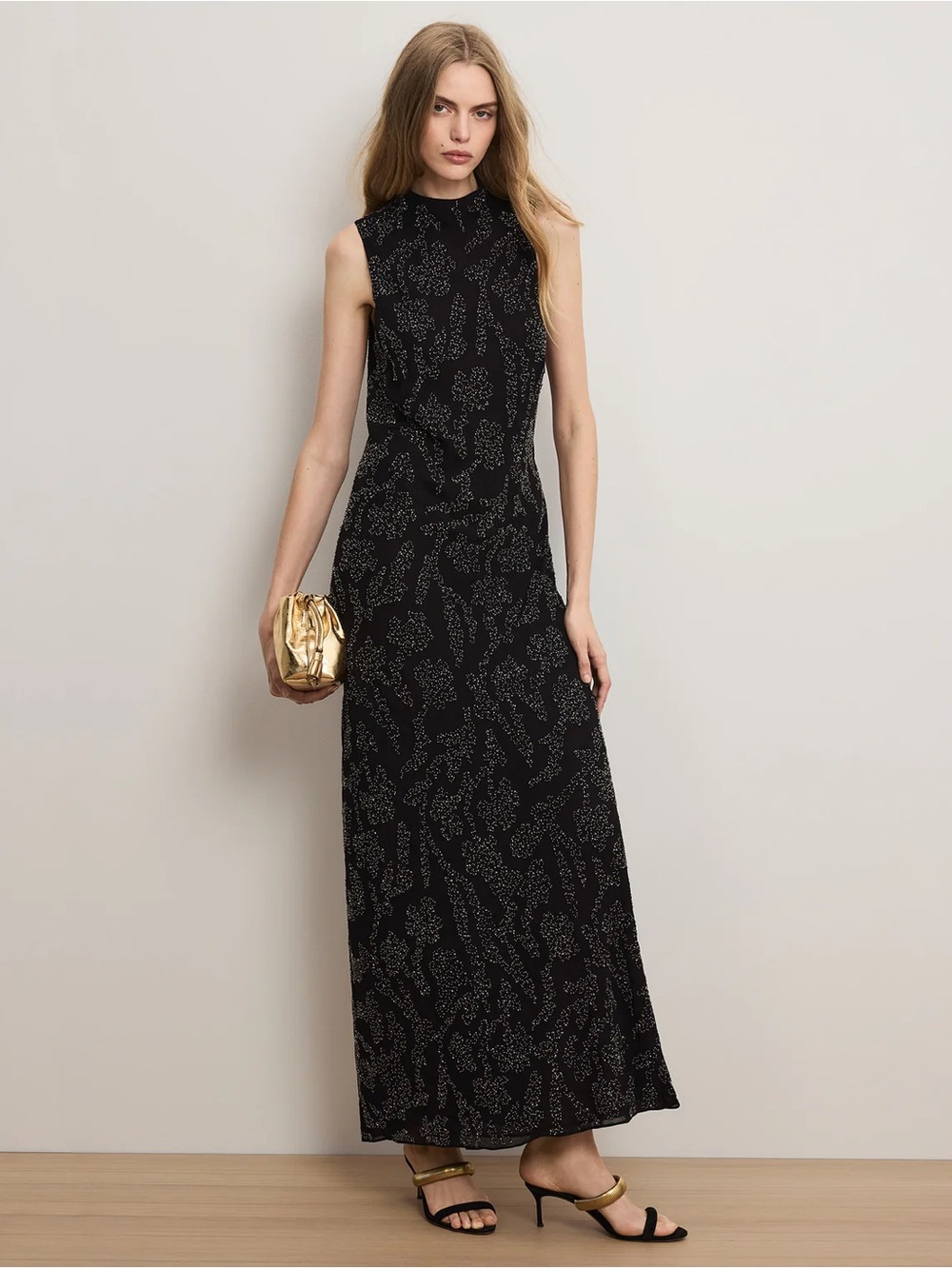 NWT Veronica Beard Sylven Beaded Maxi Dress On Sale for $299!
